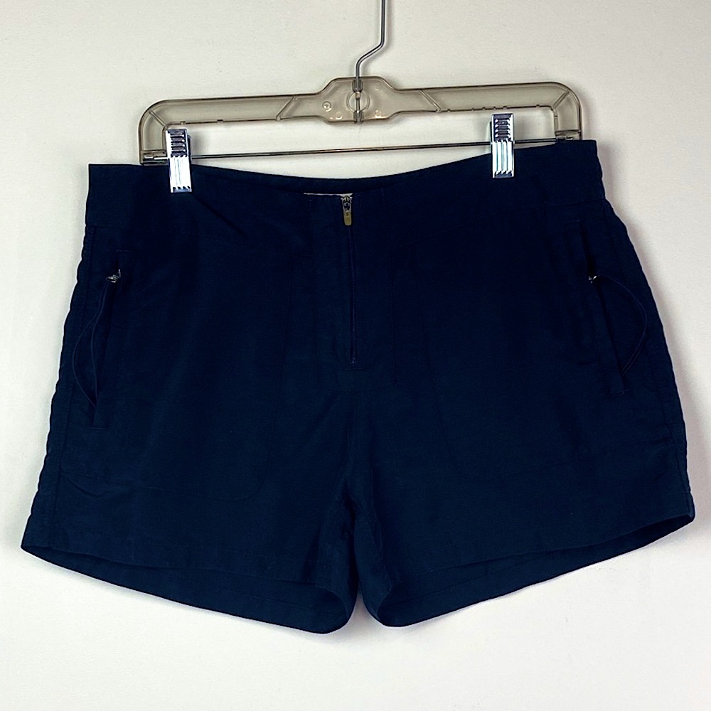 Tommy Hilfiger Navy Blue Women's Athletic Shorts